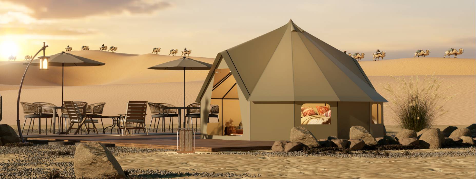 木兰县露营酒店帐篷产品